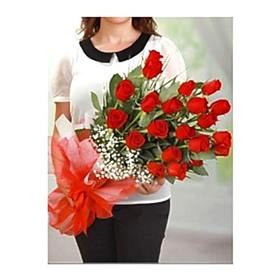 21 Kirmizi G�l Buket