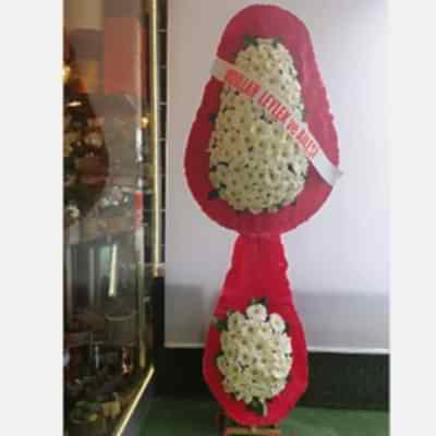 Iki Katli Beyaz D�g�n A�ilis �i�egi