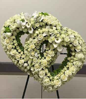 Kalpten Kalbe Beyaz G�l Ferforje